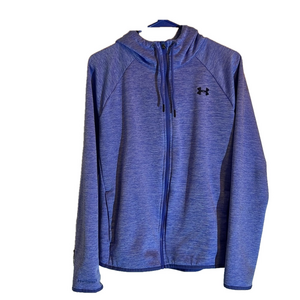 UNDER ARMOUR STORM Women’s Cold Gear High Neck Vibrant Blue MD/M Zip Up Hoodie